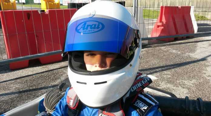 Easykart: il pilota lariano Luca Stefanoni in pista a Lignano