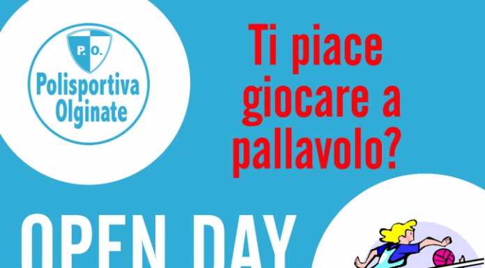 Pallavolo: open day per i nuovi atleti alla Polisportiva Olginate