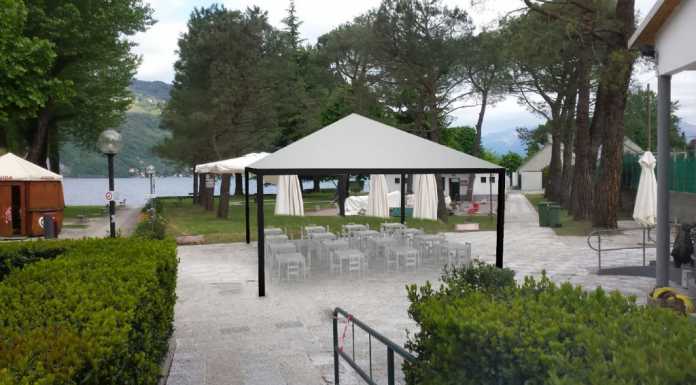 Arredi e coastal rowing. Ecco il nuovo volto del Lido di Mandello