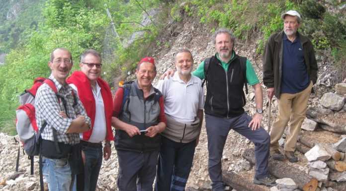 Sentiero viandante, sopralluogo per prolungarlo fino a Lecco