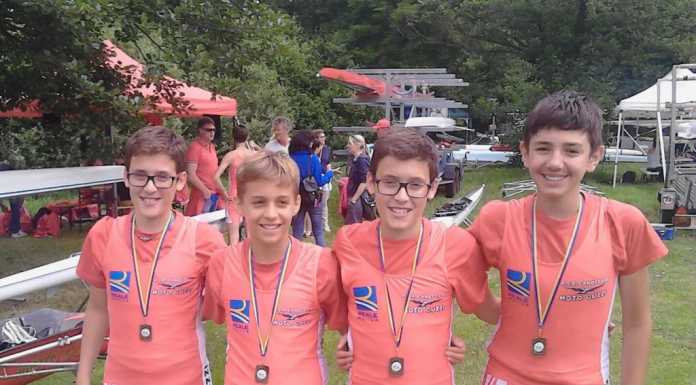 Canottieri Moto Guzzi, da Corgeno con 4 ori e due bronzi