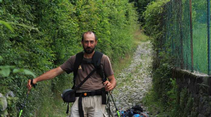 Sulle orme di Leonardo, tappa a Laorca per Marino Curnis