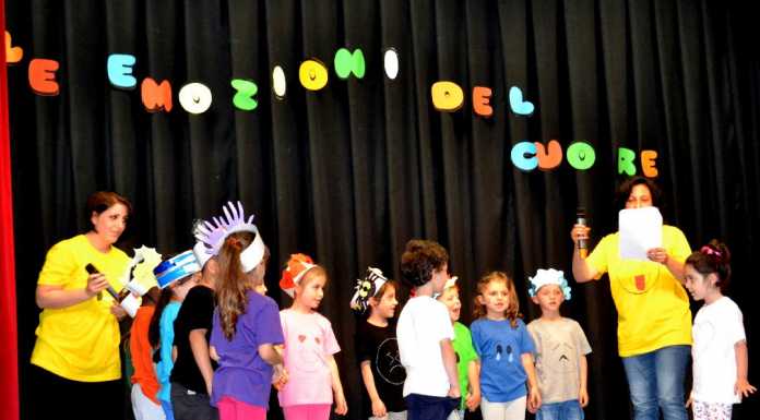 Scuola infanzia Lierna, i bimbi portano sul palco le emozioni
