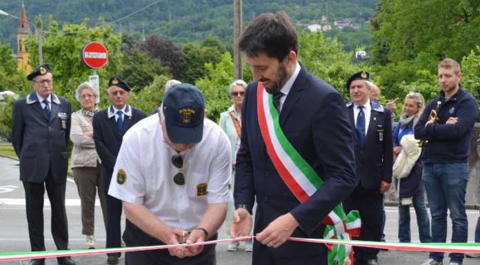 Mandello. Il sindaco Fasoli: “Marinai, questa strada è per voi”