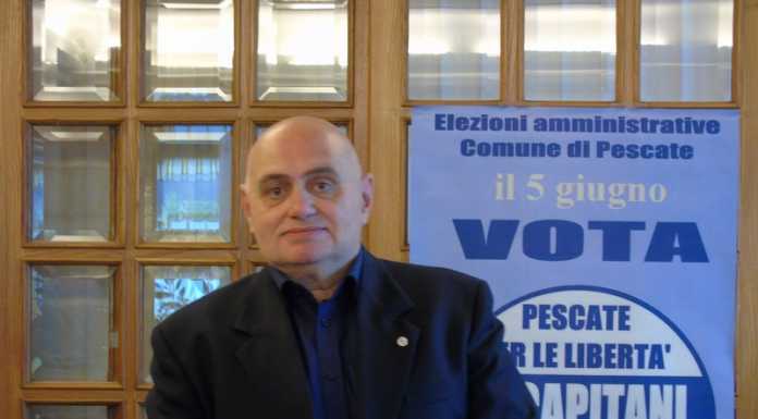 Elezioni. De Capitani si ricandida a Pescate per il terzo mandato
