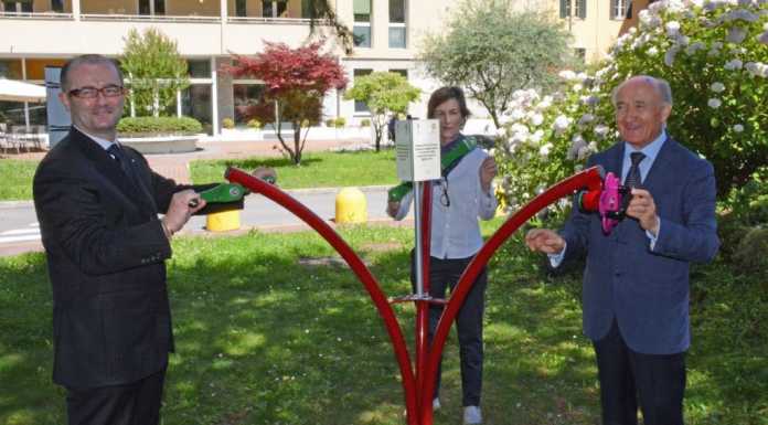 Un percorso salute all’Airoldi e Muzzi, dono del Rotary Club