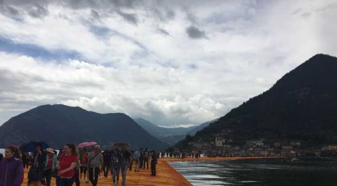 The Floating Piers, anche LeccoNotizie sulla passerella di Christo