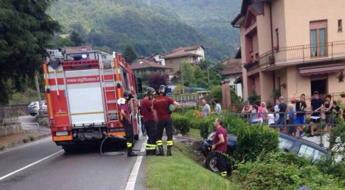 Primaluna, fuoristrada finisce in una scarpata, illeso il conducente