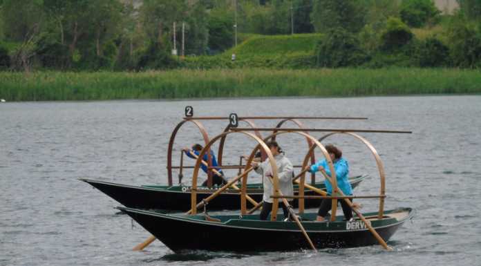 Calolzio, il temporale sospende la regata delle Lucie
