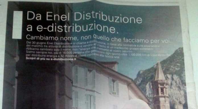 Lecco “in vetrina” grazie alla pubblicità di Enel Distribuzione