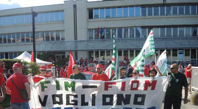 Lecco, sciopero dei metalmeccanici: “Vogliamo il contratto”