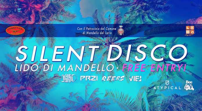 Mandello, al Lido tutto pronto per la Silent Disco di sabato sera