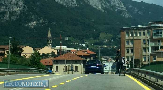 Lecco. Il Ponte Kennedy a tre corsie è già una realtà