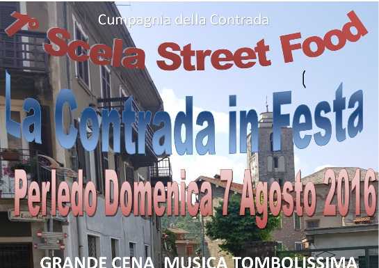 Perledo. Grande fermento per il 1° Scela Street Food