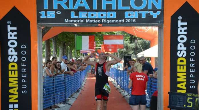 Quasi 700 atleti per il Triathlon: vincono Beltran e Dossena