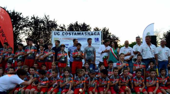 UC Costa Masnaga: festa per i giovanissimi campioni d’Italia