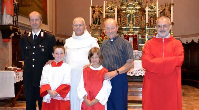 Monsignor Prandi ad Abbadia: “La comunità è la mia famiglia”