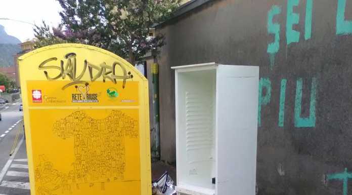 Via Tonale: un frigo abbandonato in strada e non solo quello..