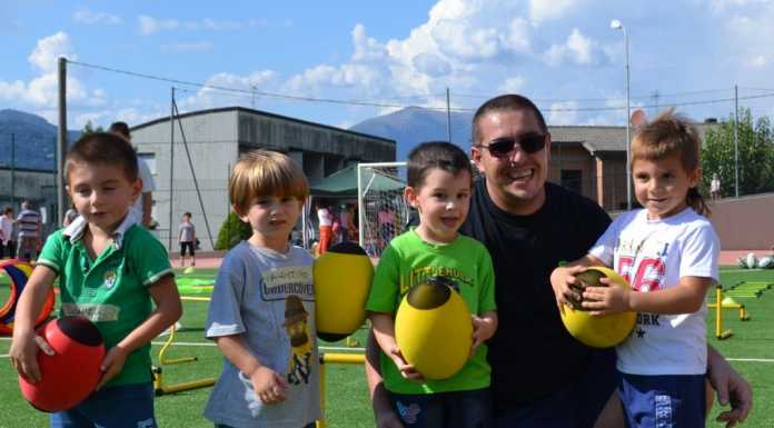 Motricità e rugby, il 3 settembre appuntamento a Rongio