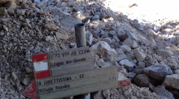 Grignetta. Frana nel canalone Caimi, cancellato un tratto della Direttissima
