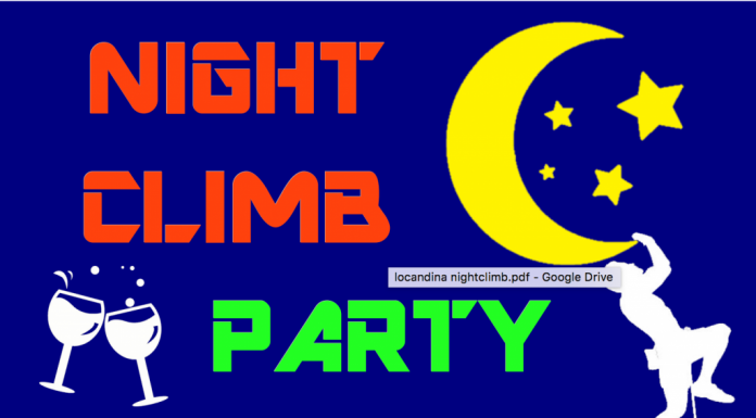 “Climb Night Party”, due appuntamenti con le Guide ad agosto