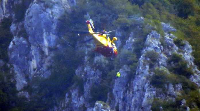 Erna, escursionisti tratti in salvo dall’elicottero del 118