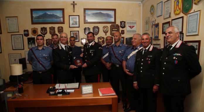 Colico, visita in caserma del Comandante Generale dei Cc