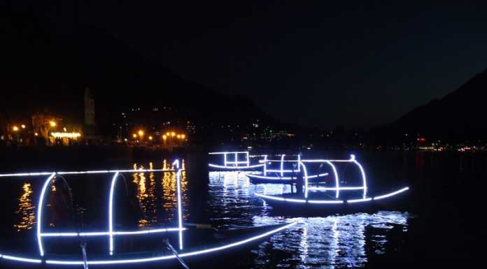 La Regata Notturna delle Lucie incanta il sabato sera lecchese