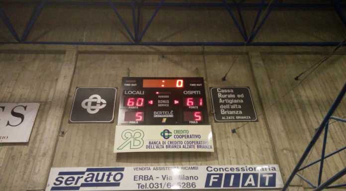 Basket. Sconfitte ai supplementari per Lierna e Vercurago