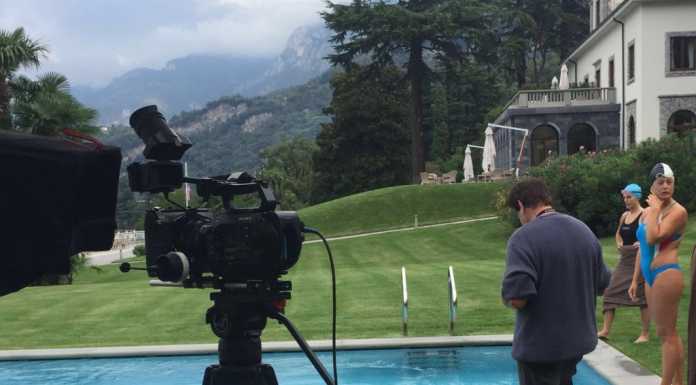 “Cento milioni di bracciate”, ciak si gira a Villa Lario Resort