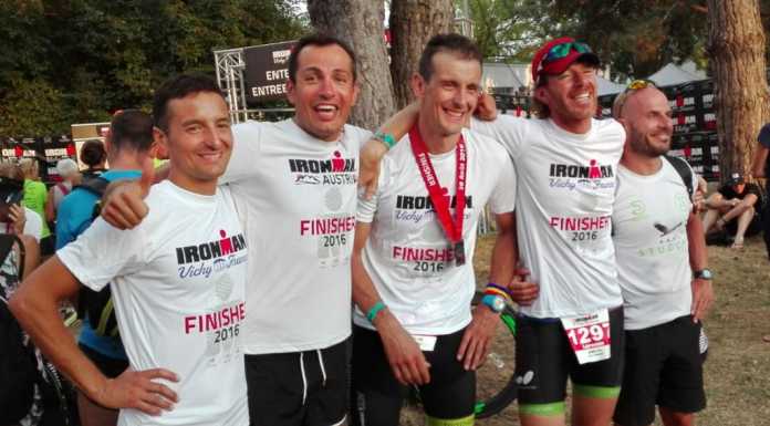 Iroman: la sfida francese a Vichy degli atleti della Pratogrande