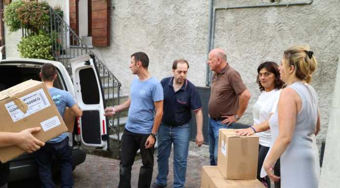 Circolo di Molina. Da Mandello ad Accumoli con i beni raccolti