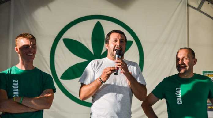 Elezioni. Matteo Salvini a Calolzio per sostenere il candidato sindaco Marco Ghezzi