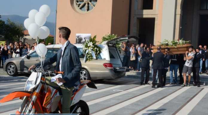 Brongio. In moto per l’addio a Jerry, “angelo dai riccioli d’oro”