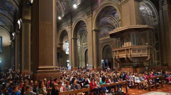 Rancio, quasi in mille alla messa di inizio anno scolastico