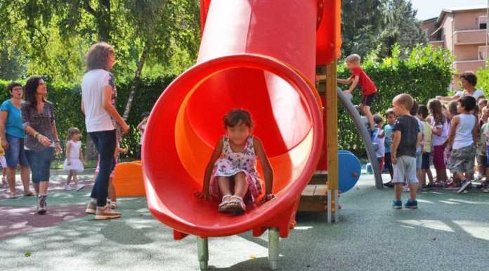 Germanedo: nuovo giardino all’asilo grazie al Comune e ai genitori