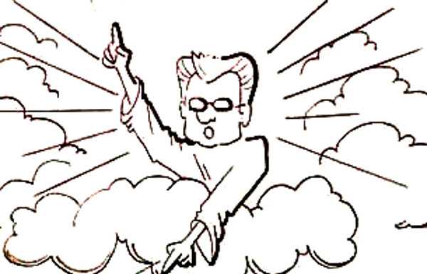 Vignetta. Giò è tornato, si riparte con “La cacciata di Donato”