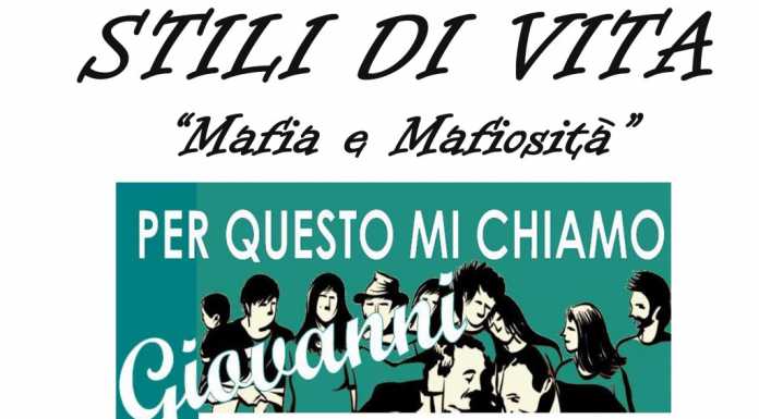 Alla Libreria Mascheri l’incontro “Stili di vita-Mafia e Mafiosità”