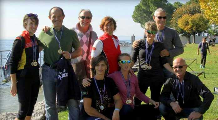 Canottaggio “Master”, sul Garda in evidenza le vogatrici Guzzi