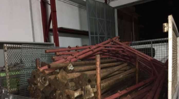 Osnago. Sorpreso a rubare un’impalcatura, denunciato 52enne