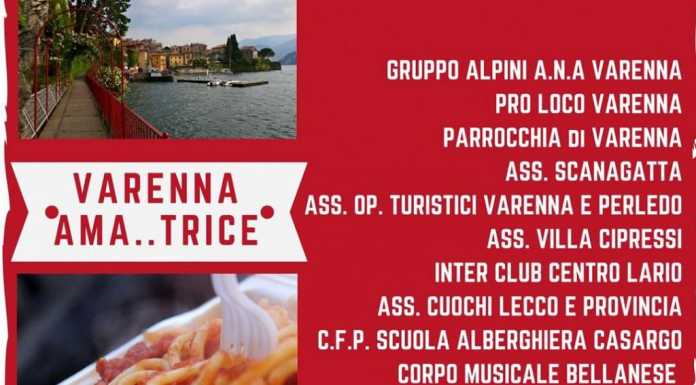 “Varenna Ama… trice” il 29 ottobre per le popolazioni terremotate