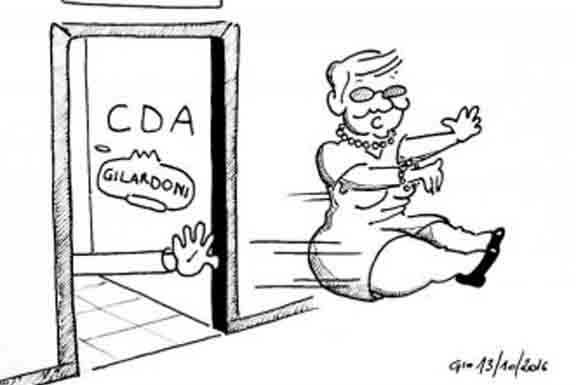 “Nuovi licenziamenti?”. La Gilardoni Raggi X nella vignetta di Giò