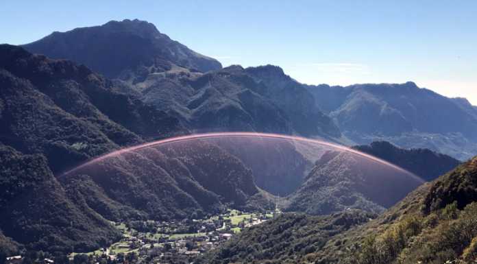 Ballabio come Chester’s Mill: “Under the Dome”, ma è solo un gioco di luci