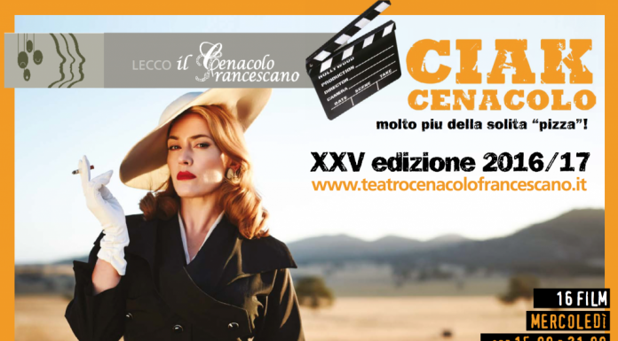 Cinema e teatro, riprende la stagione al Cenacolo Francescano