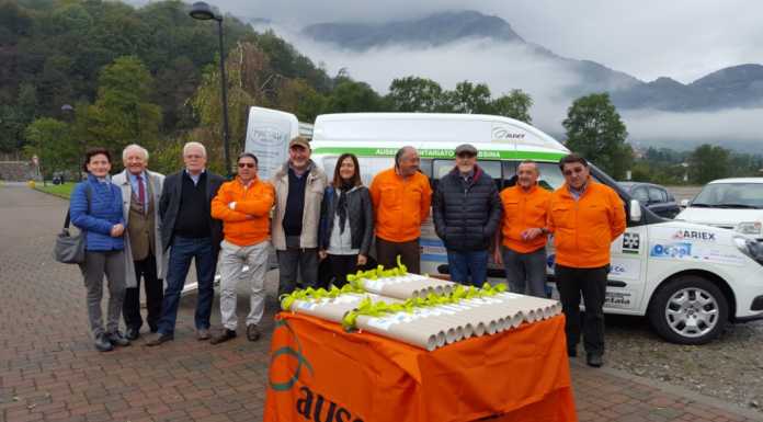 Un nuovo mezzo per attività sociali in dono alla Comunità Montana