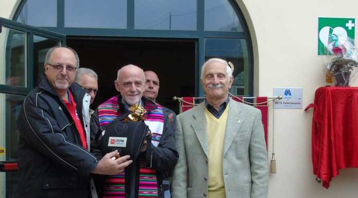 Calolzio. Nuovo DAE all’oratorio di Foppenico, grazie ad AVIS