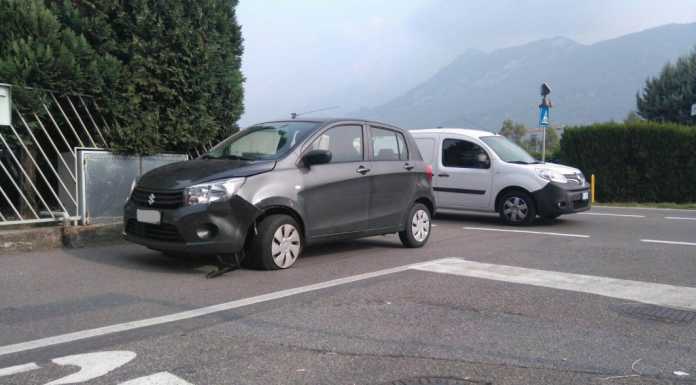 Garlate, urto tra due auto in svolta lungo la Provinciale