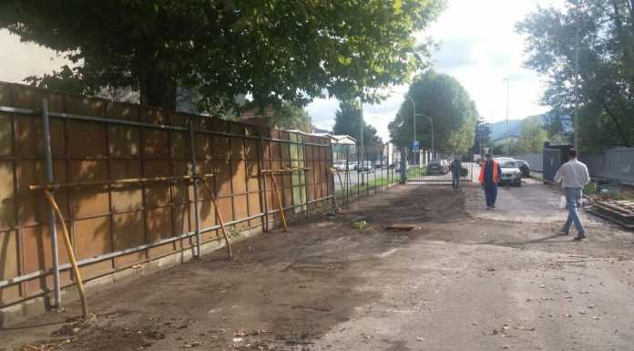 Lecco, cominciati i lavori di riqualifica in via Valsugana