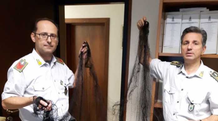 Brescia, la Gdf sequestra oltre 700 reti illecite utilizzate dai bracconieri