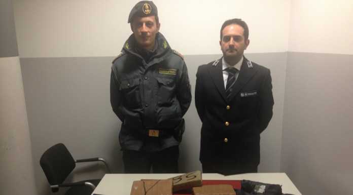 Fermata in dogana con 3 chili di cocaina purissima, arrestata